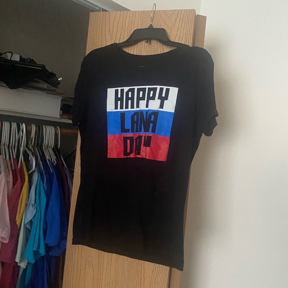WWE | Tops | Wwe Happy Lana Day Shirt 